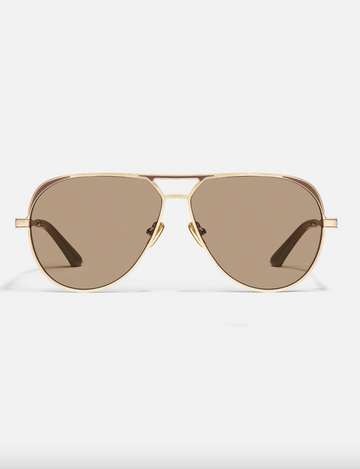 Open Tab, Brushed Gold/Doe/Tan