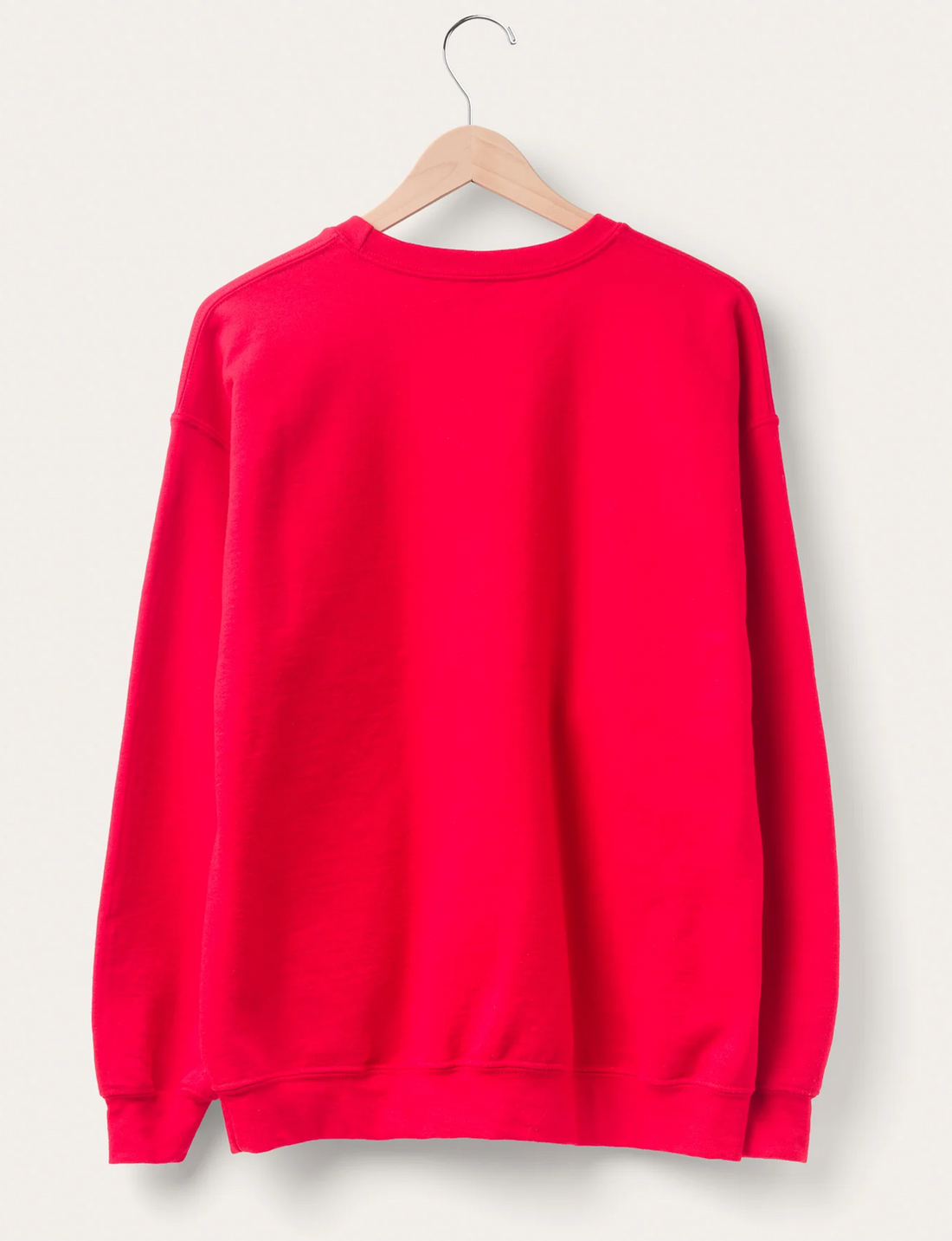 49ers Property Crew Fleece, Red