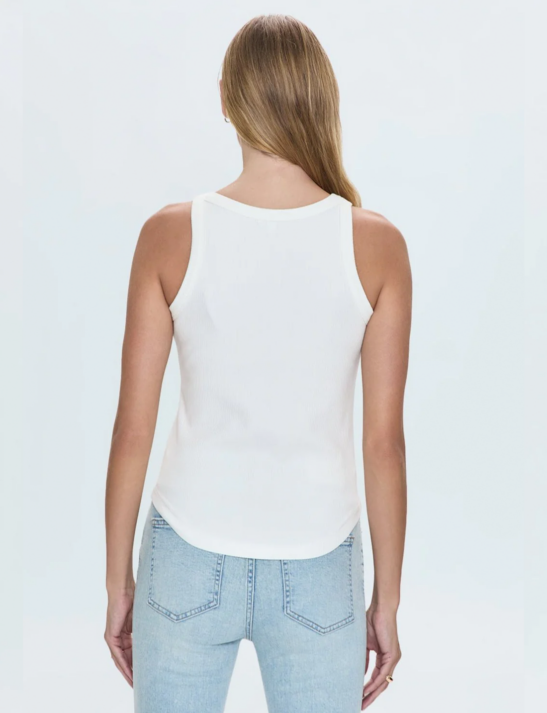 Christy Tank Top, Le Blanc
