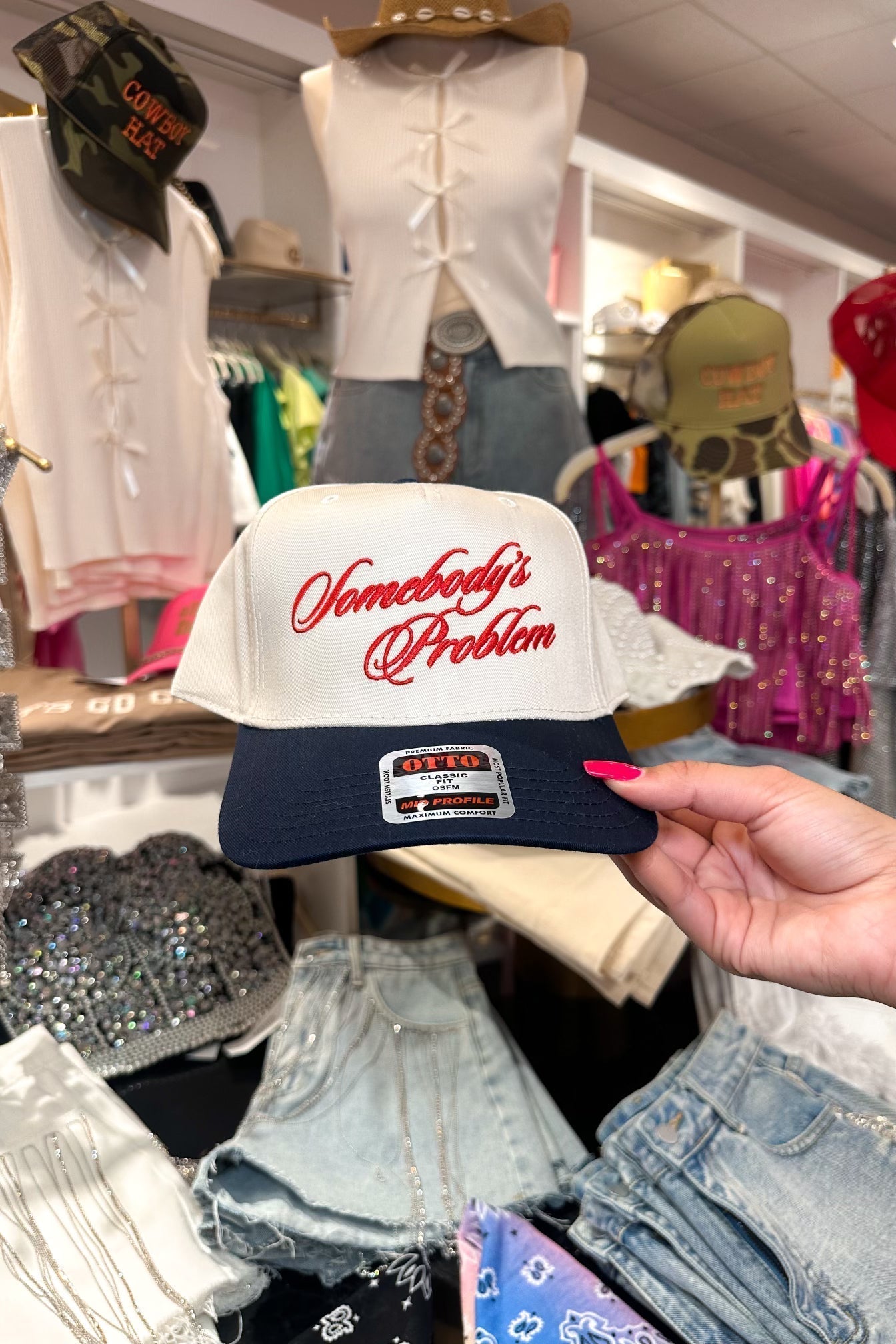 Somebody's Problem Trucker Hat