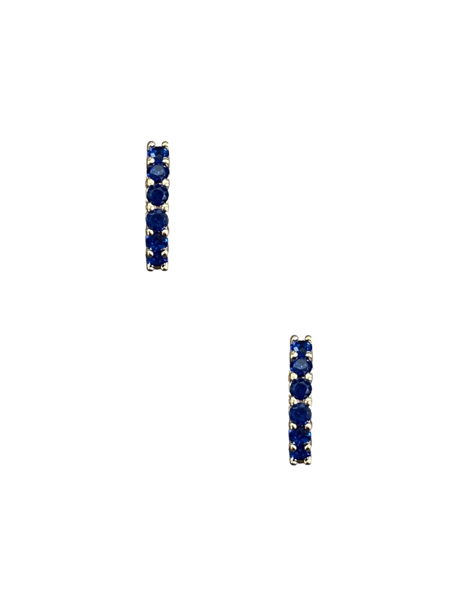 Navy CZ Huggies